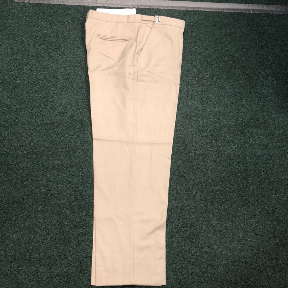 Allure for Men Tan Adjustable Suit Pants (BOTTOMS)